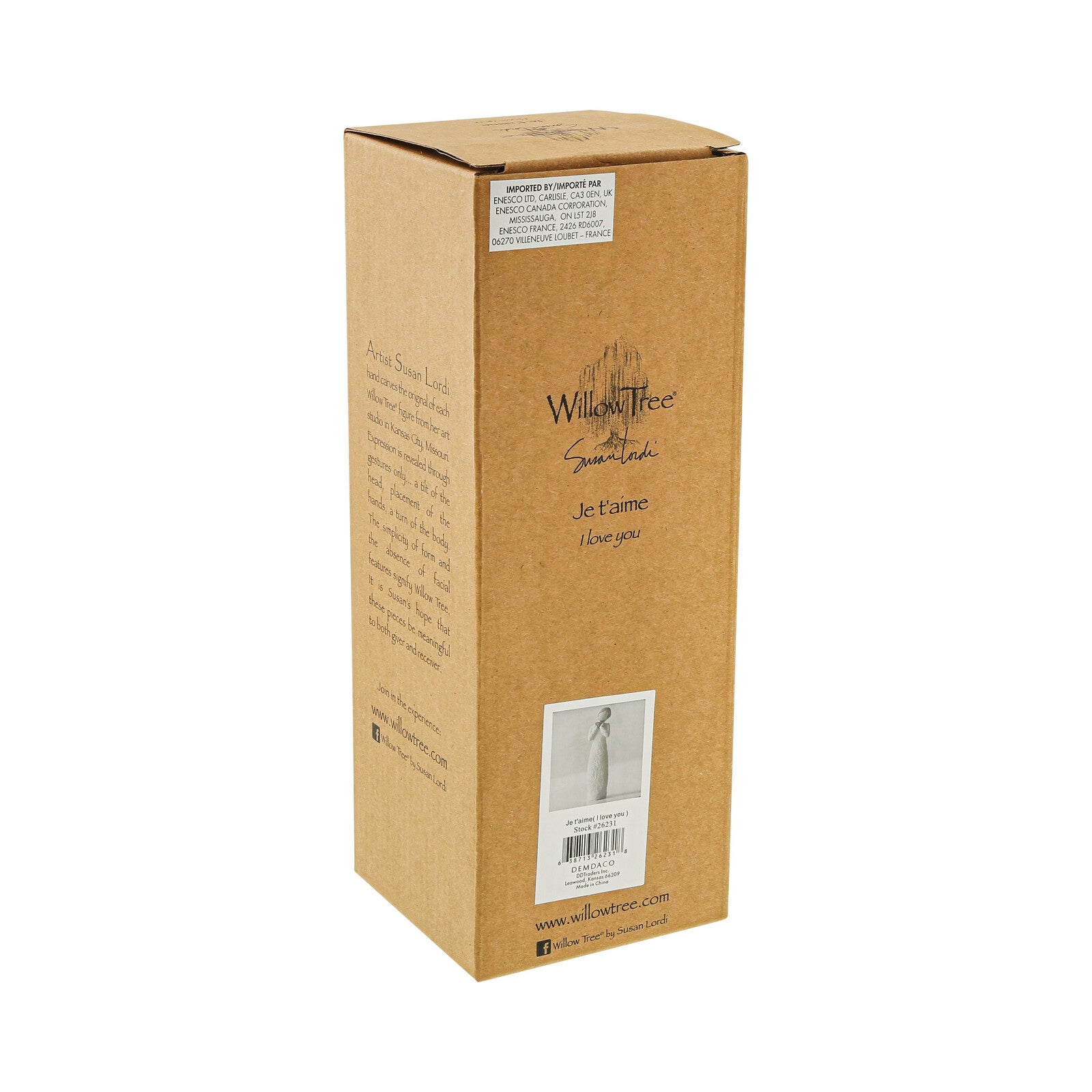 Willow Tree - Jet'aime (I Love You) In any language, it's you I love