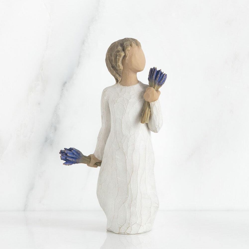 Willow Tree - Lavender Grace May all your senses be filled with healing grace