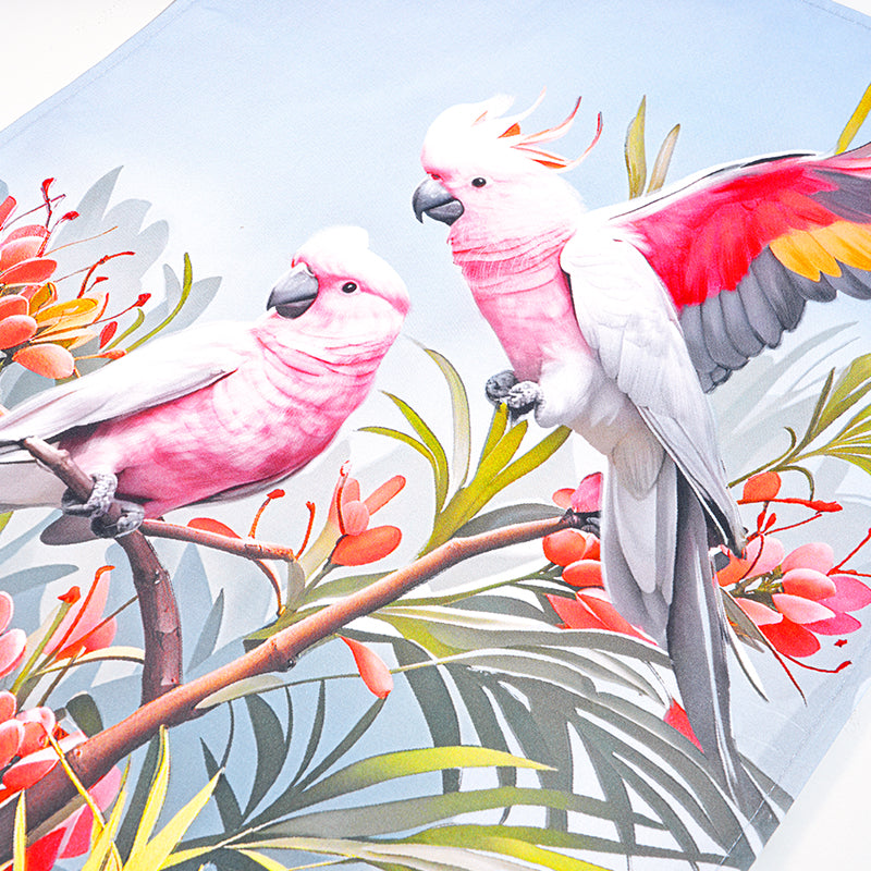 Apron, tea towel, and gloves ,100% cotton ,four-piece set.