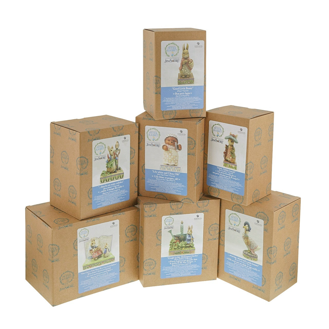 Beatrix Potter by Jim Shore - 14.5cm/5.7" Peter Rabbit Eating Radishes Then he ate some radishes