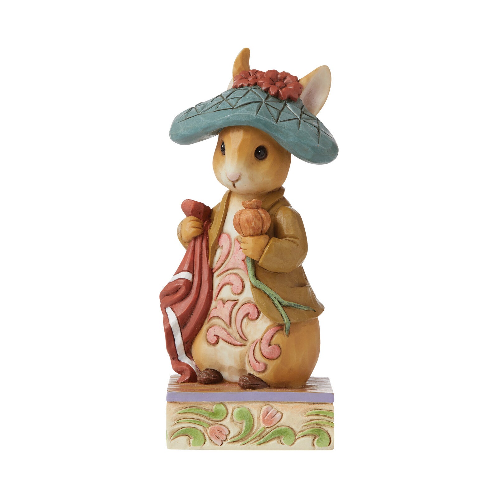 Beatrix Potter by Jim Shore - 14.5cm/5.7" Benjamin Bunny Nibble, Nibble, Crunch
