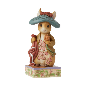 Beatrix Potter by Jim Shore - 14.5cm/5.7" Benjamin Bunny Nibble, Nibble, Crunch