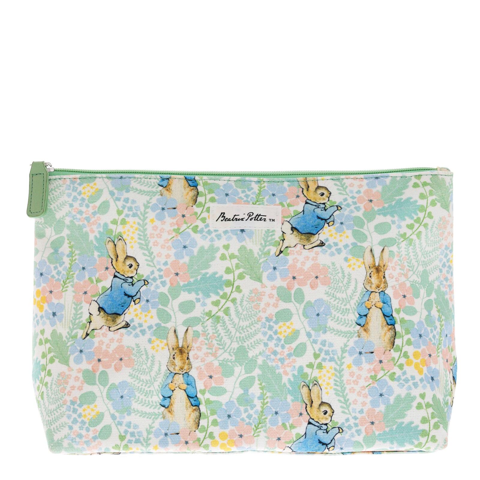 Beatrix Potter - 28cm Peter Rabbit Wash Bag English Garden