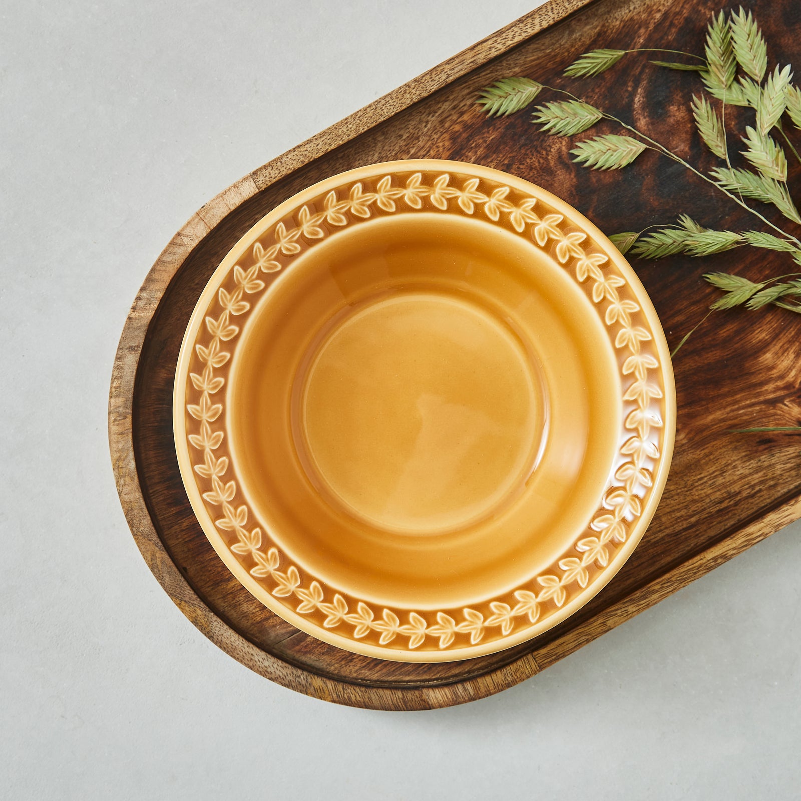 Portmeirion Botanic Garden Harmony - 16.5cm Cereal Bowl (S/4) Amber