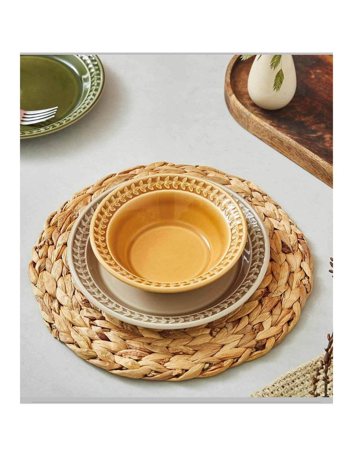 Portmeirion Botanic Garden Harmony - 16.5cm Cereal Bowl (S/4) Amber