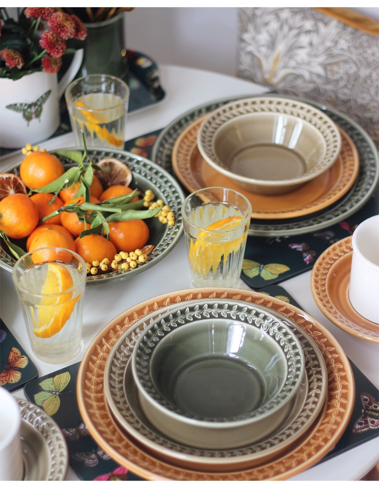 Portmeirion Botanic Garden Harmony - 26.5cm Dinner Plate (S/4) Moss