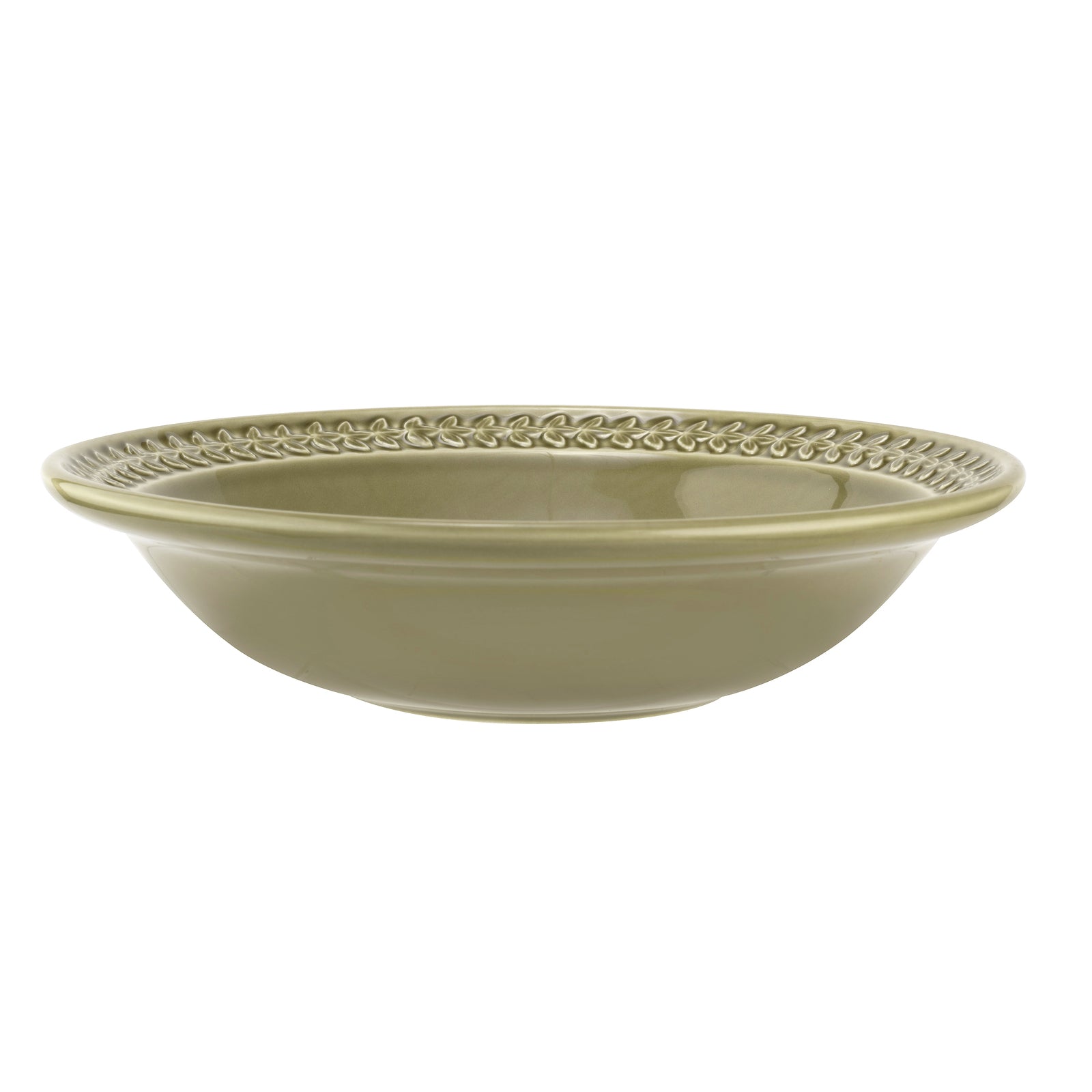 Portmeirion Botanic Garden Harmony - 23cm Pasta Bowl (S/4) Moss