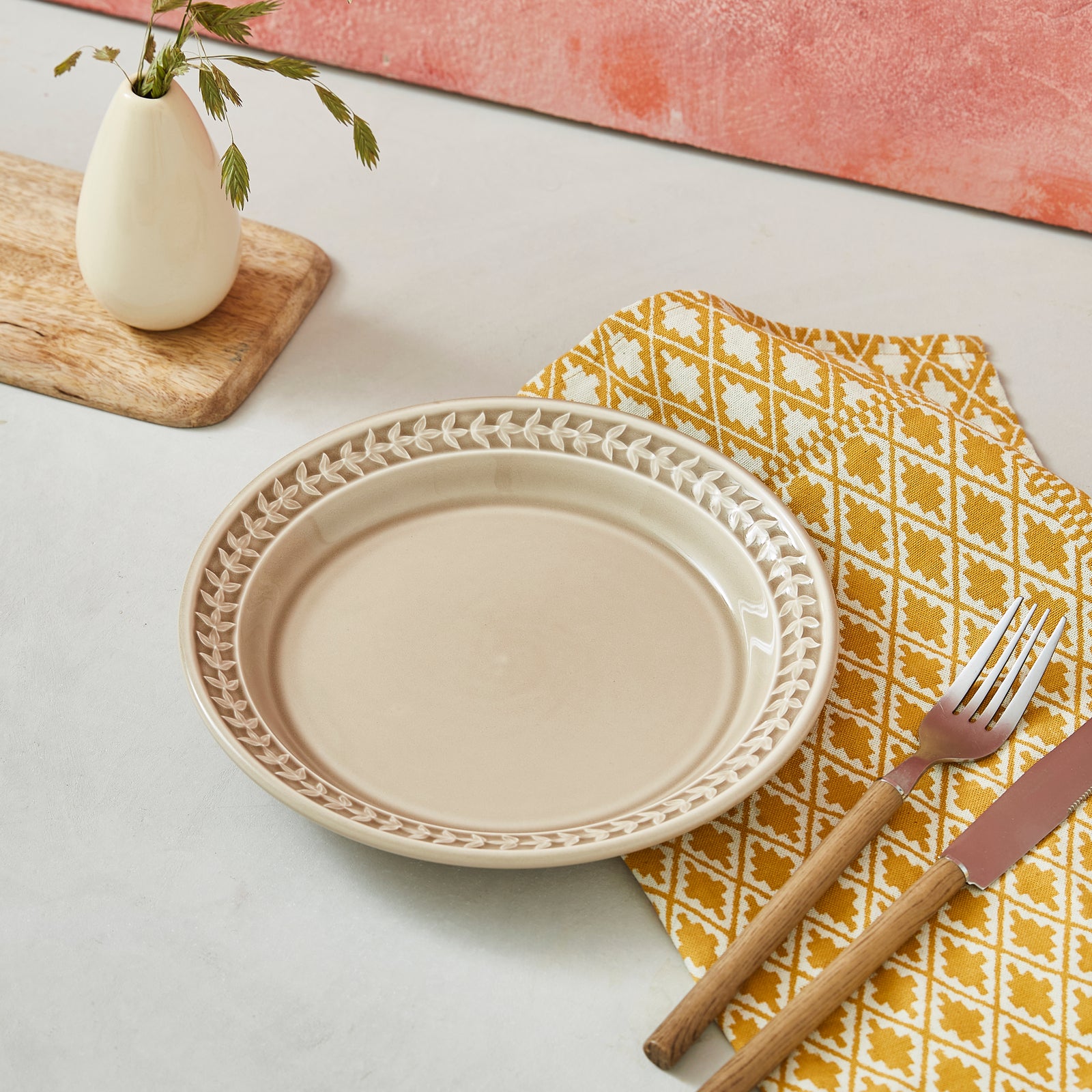 Portmeirion Botanic Garden Harmony - 21.5cm Entrée Plate (S/4) Stone