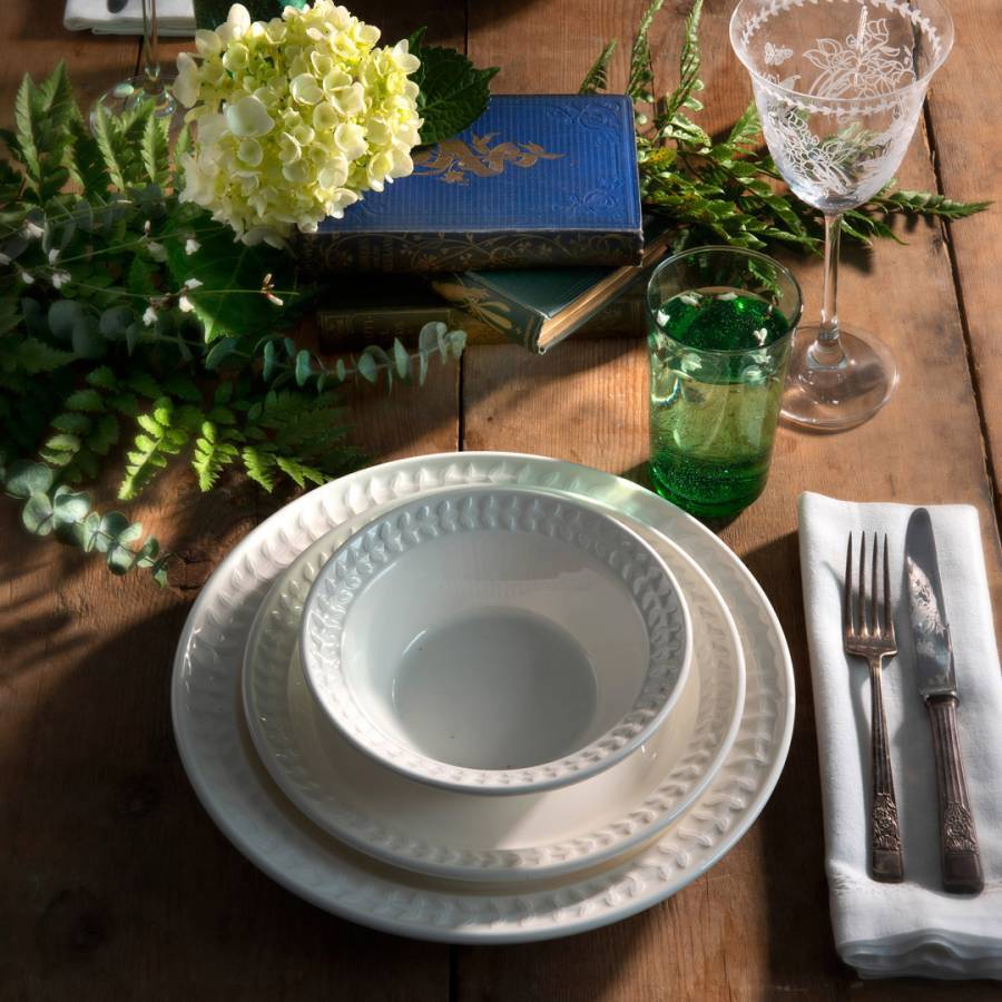 Portmeirion Botanic Garden Harmony - 12Pc Dinner Set White