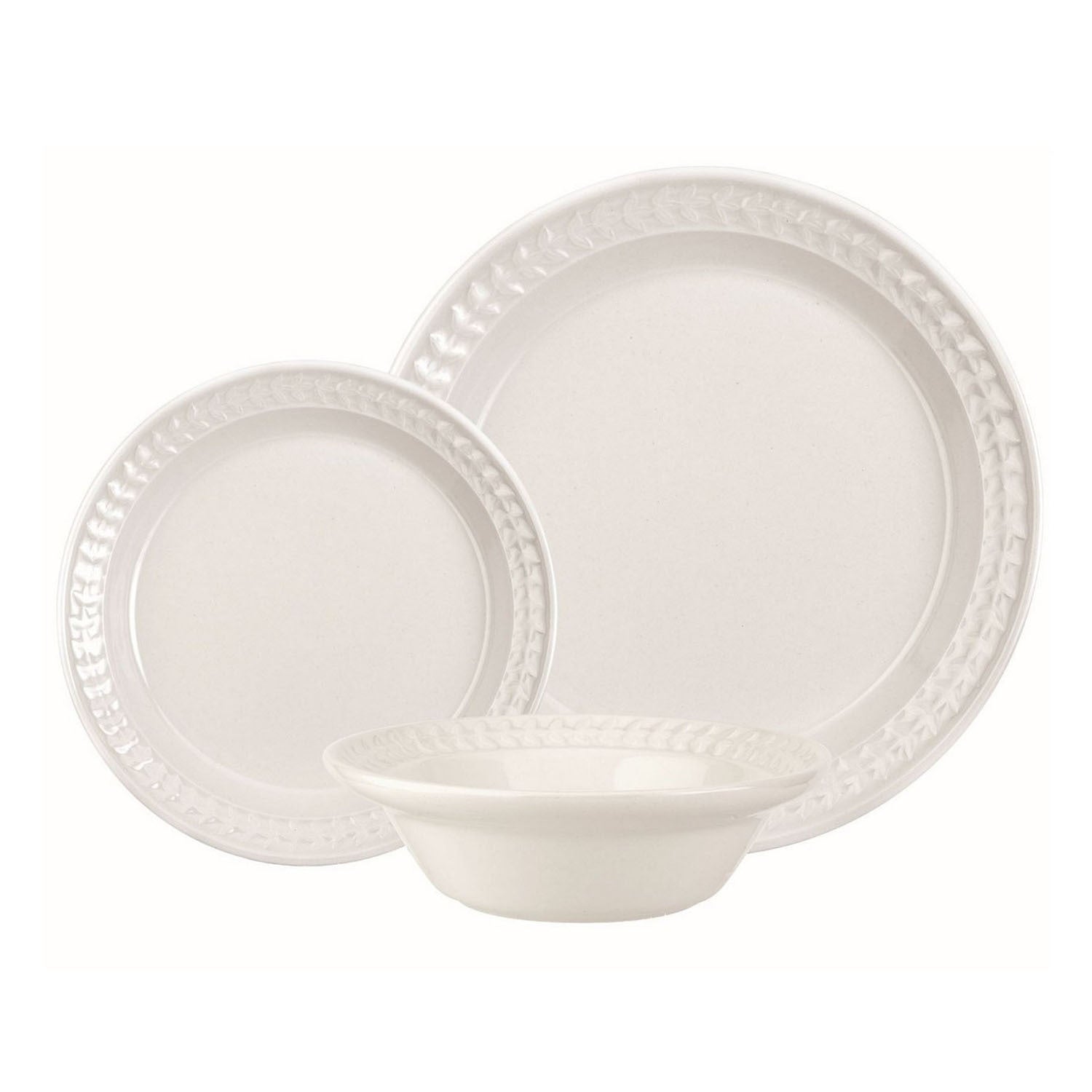 Portmeirion Botanic Garden Harmony - 12Pc Dinner Set White
