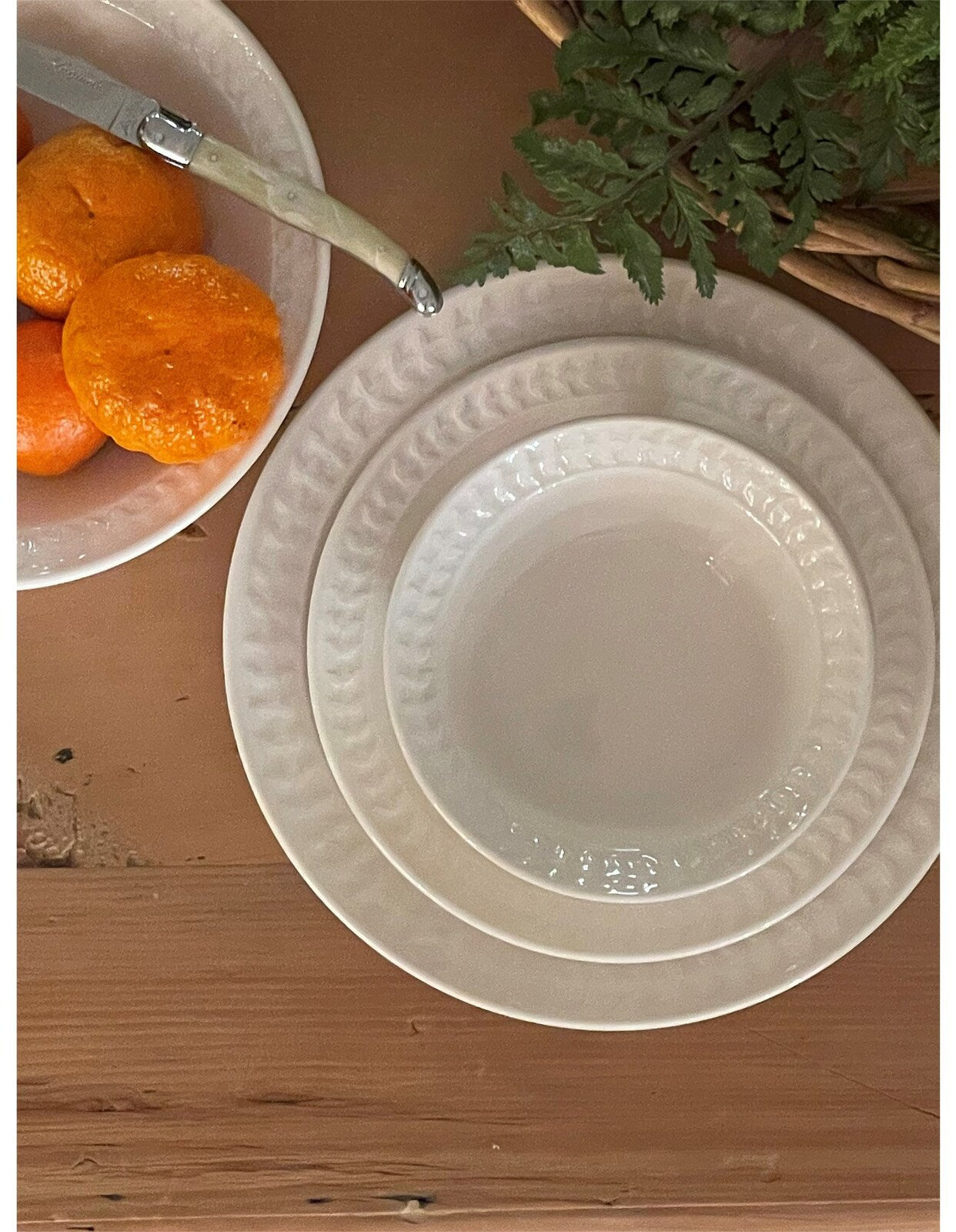 Portmeirion Botanic Garden Harmony - 23cm Pasta Bowl (S/4) White