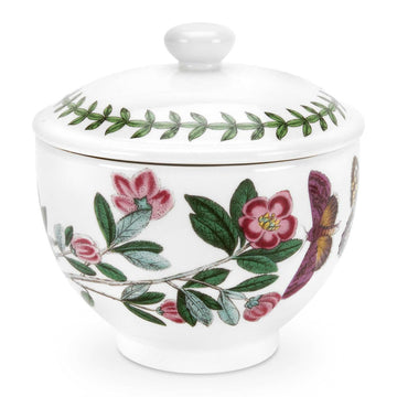 Portmeirion Botanic Garden - 0.25L/8.8oz Covered Sugar Bowl Rhododendron