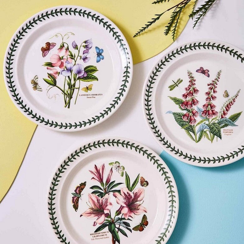 Portmeirion Botanic Garden - 26.5cm Dinner Plate (Boxed S/6) Assorted motifs