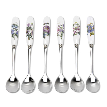 Portmeirion Botanic Garden - 15.5cm Teaspoons (Boxed S/6) Assorted motifs