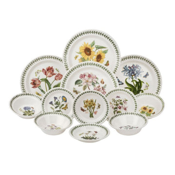 Portmeirion Botanic Garden - 12pc Dinner Set Assorted motifs
