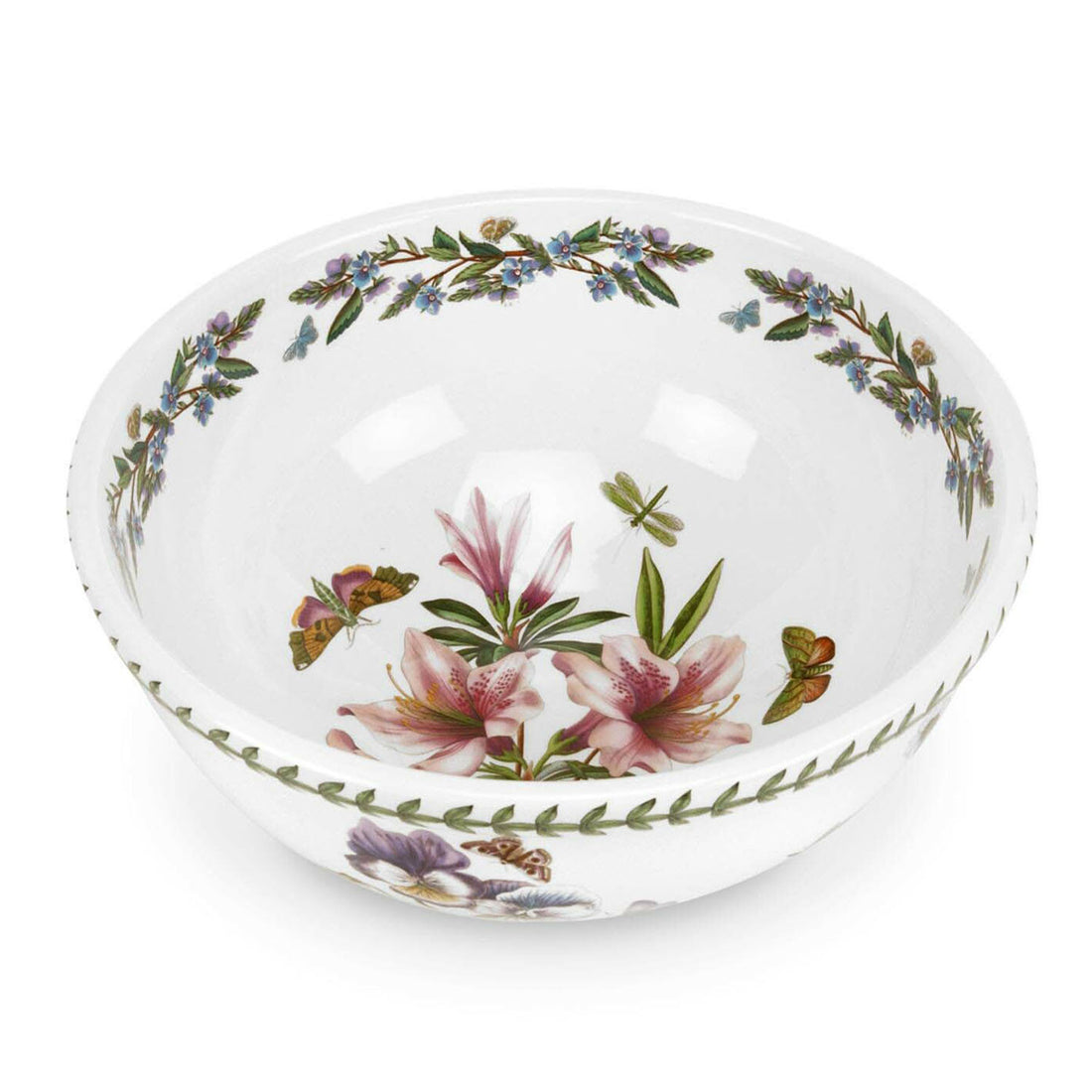 Portmeirion Botanic Garden - 28cm Salad Bowl Lily Flowered Azalea