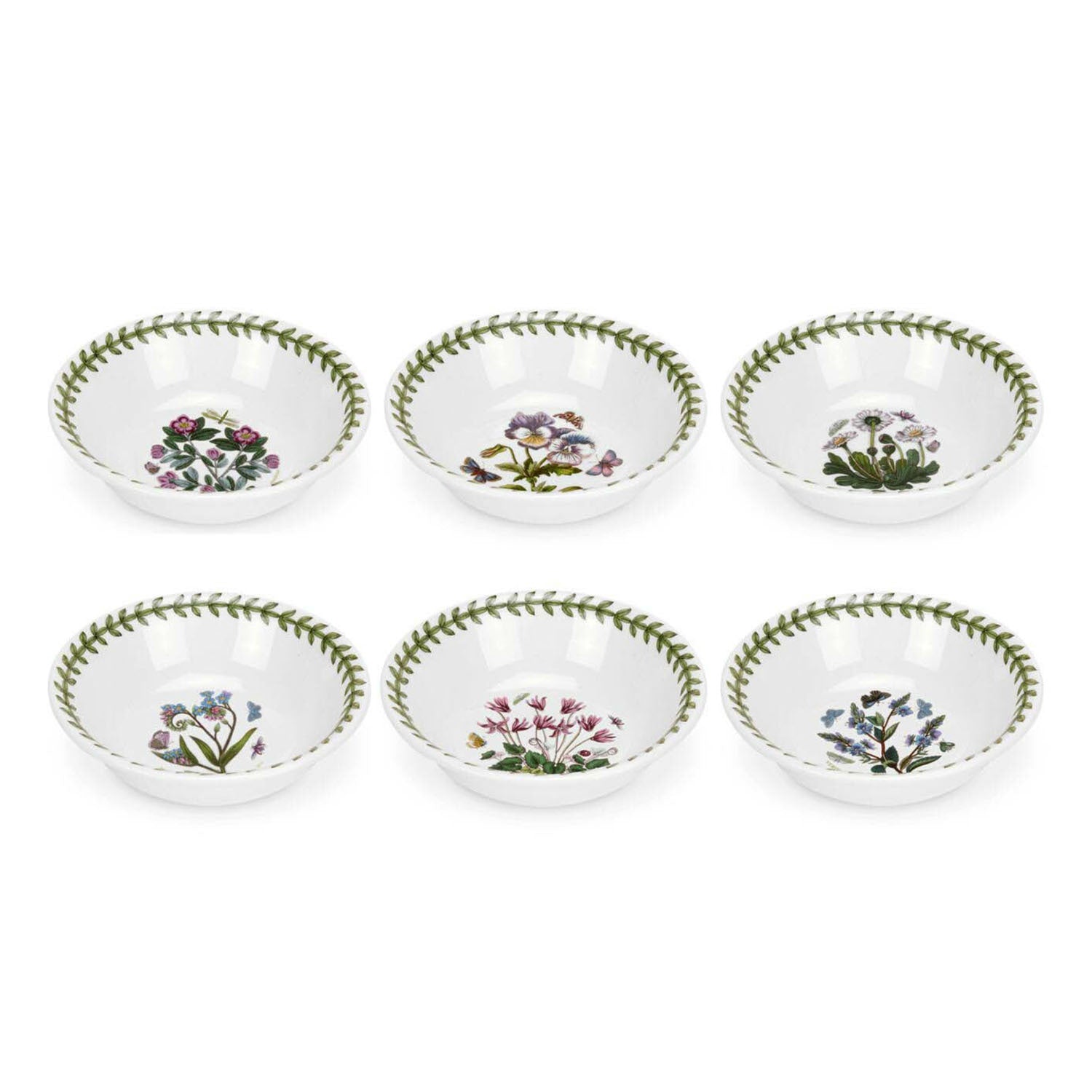 Portmeirion Botanic Garden - 13cm Mini Bowl (Boxed S/6) Assorted motifs