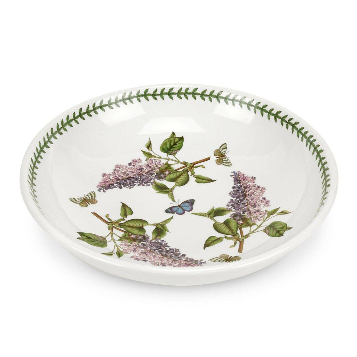 Portmeirion Botanic Garden - 33cm Low Bowl Garden Lilac Garden Lilac