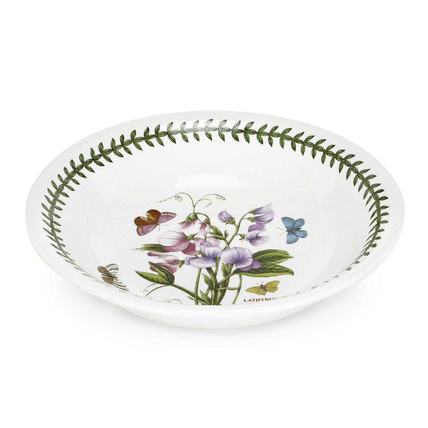 Portmeirion Botanic Garden - 27cm Pasta Bowl Sweet Pea