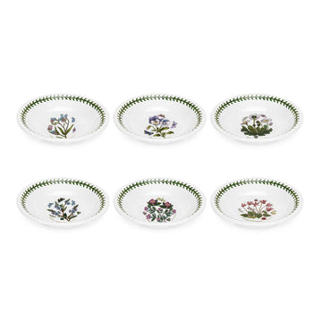 Portmeirion Botanic Garden - 18cm Bowl (Boxed S/6) Assorted motifs