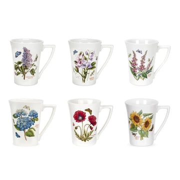 Portmeirion Botanic Garden - 0.28L Mandarin Mug (Boxed S/6) Assorted motifs
