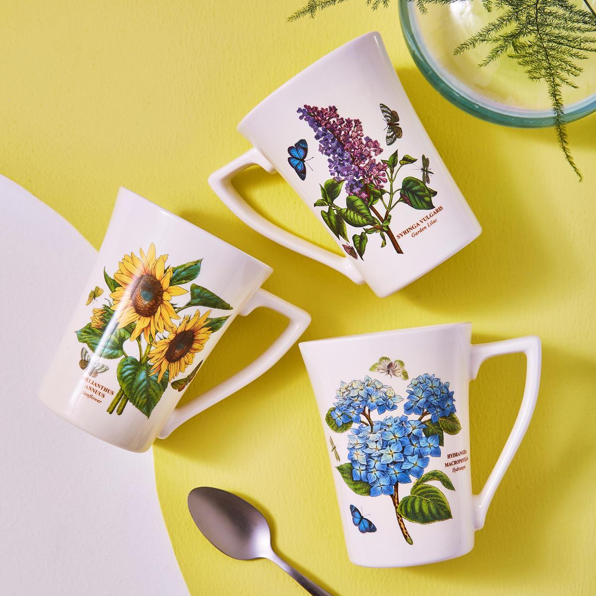 Portmeirion Botanic Garden - 0.28L Mandarin Mug (Boxed S/6) Assorted motifs