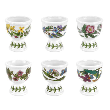 Portmeirion Botanic Garden - 6.75cm Egg Cups (Boxed S/6) Assorted motifs