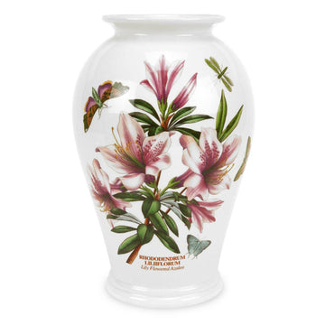 Portmeirion Botanic Garden - 25.5cm Canton Vase Lily Flowered Azalea