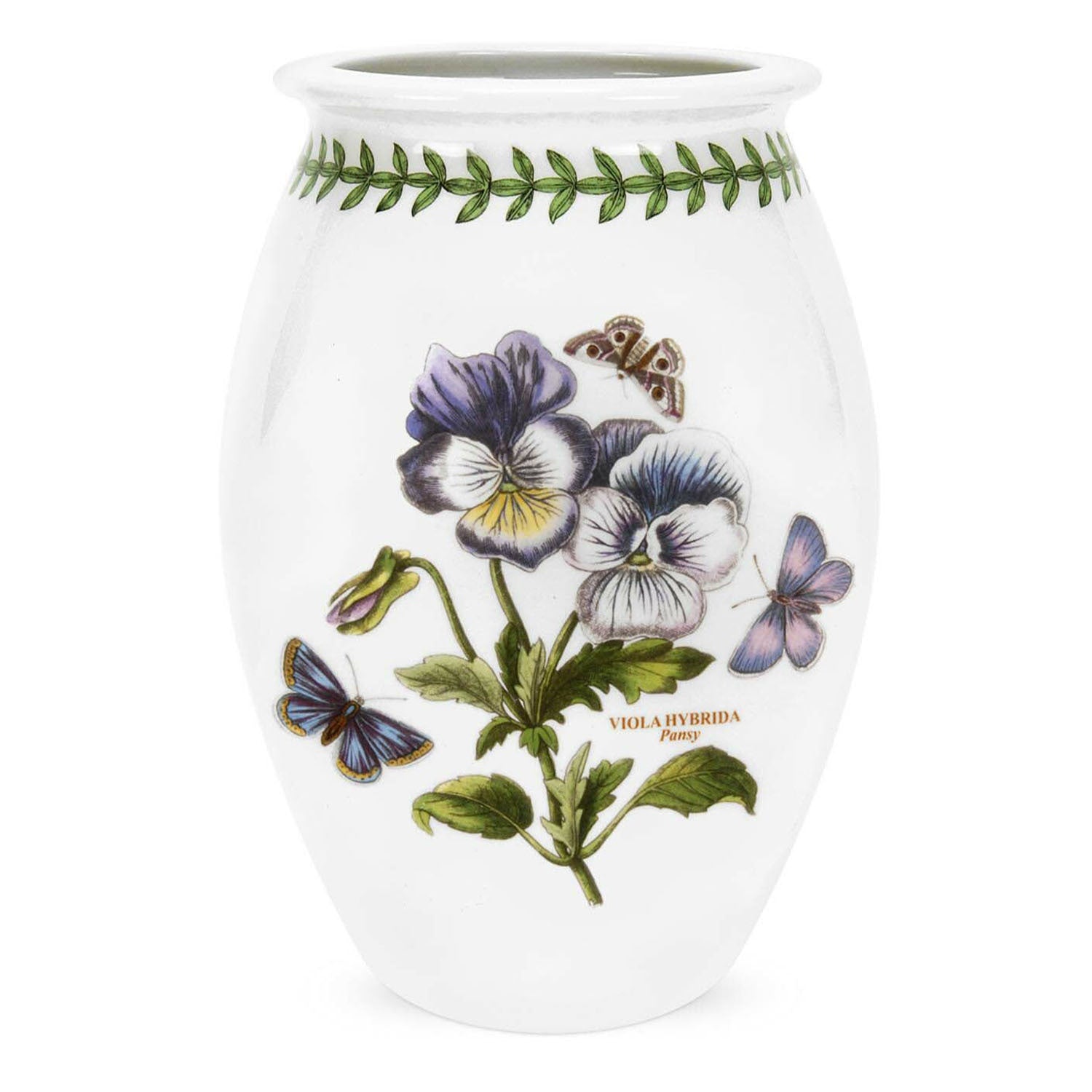 Portmeirion Botanic Garden - 15cm Sovereign Vase Pansy