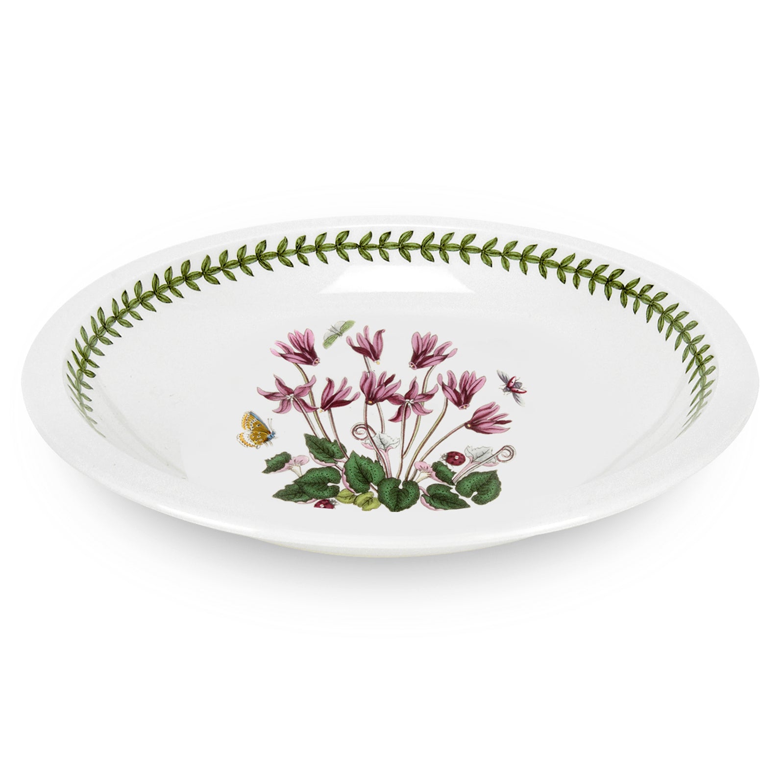 Portmeirion Botanic Garden - 22.75cm Low Bowl (Boxed S/6) Assorted motifs