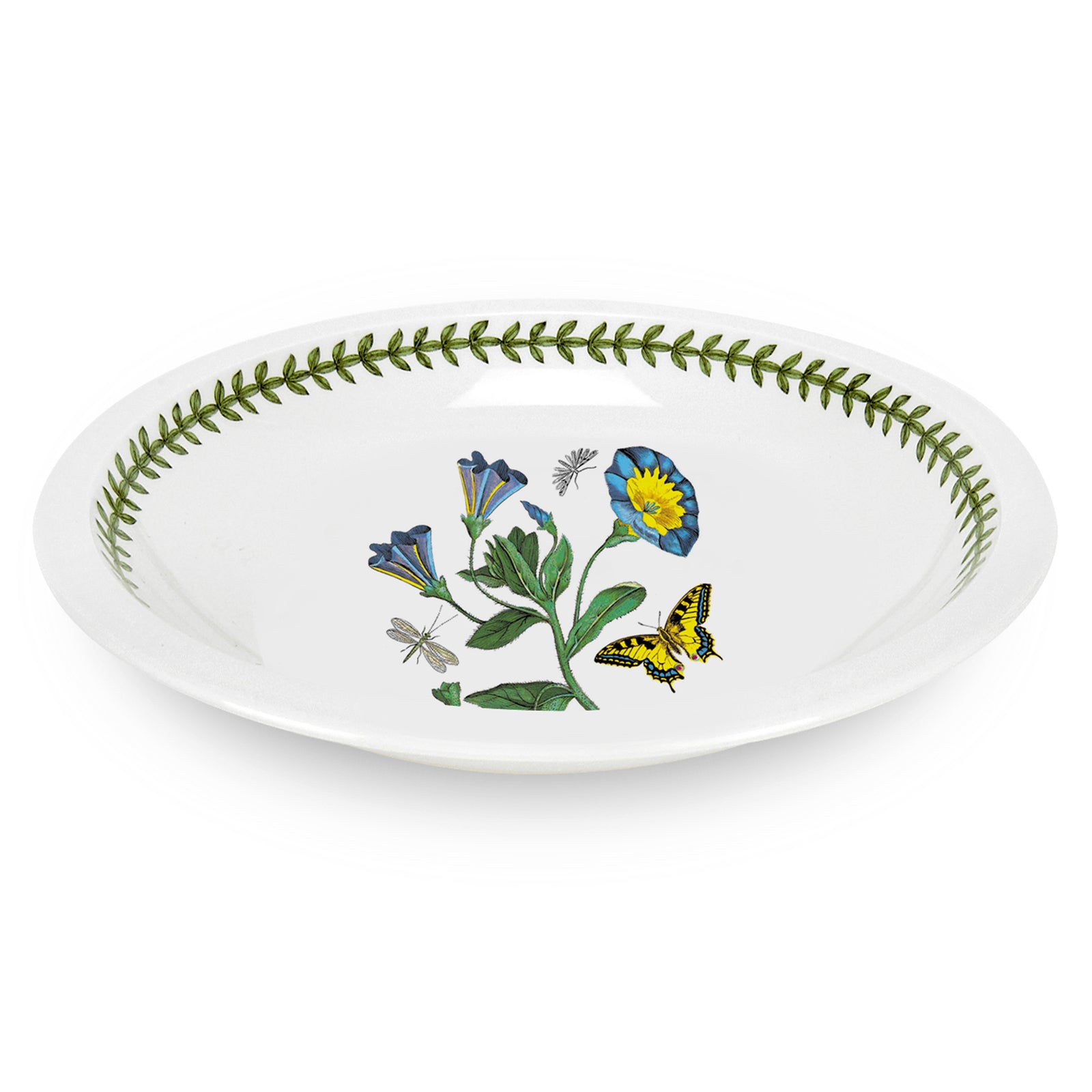 Portmeirion Botanic Garden - 22.75cm Low Bowl (Boxed S/6) Assorted motifs