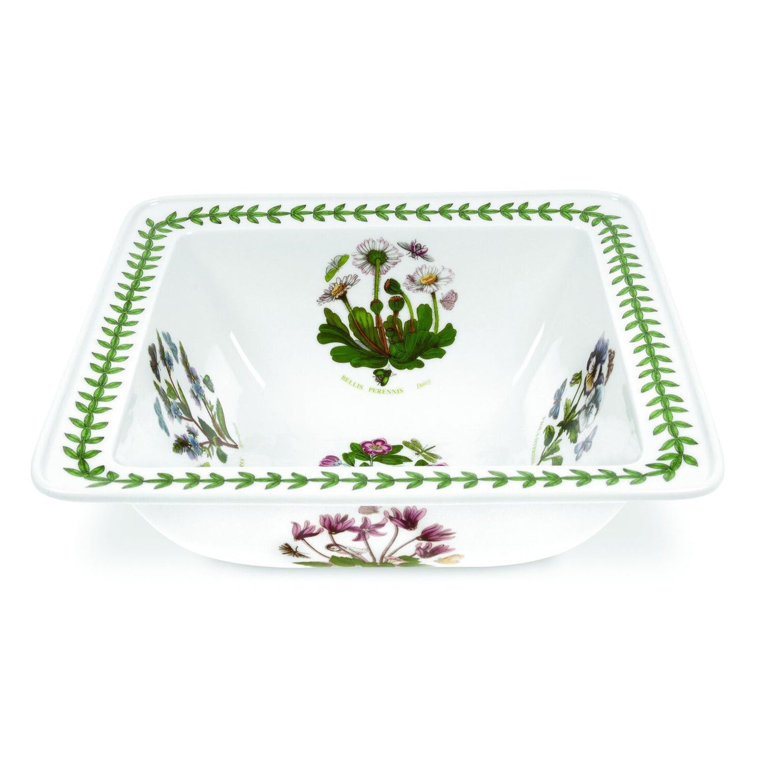Portmeirion Botanic Garden - 27cm Square Salad Bowl Assorted Motifs