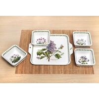 Portmeirion Botanic Garden - 24x20.5cm Accent Bowl (Boxed S/5) Assorted motifs