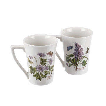 Portmeirion Botanic Garden - 0.28L Mandarin Mug (Boxed S/2) Assorted motifs
