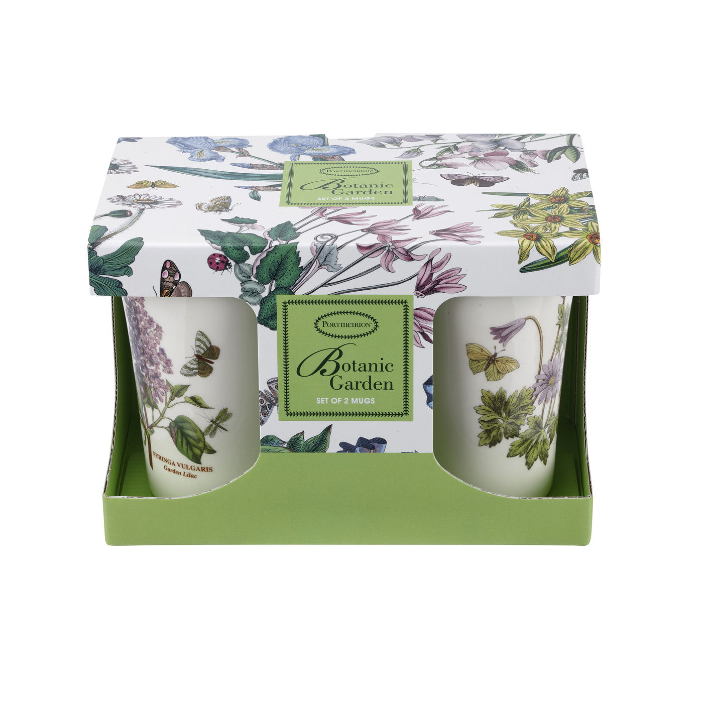 Portmeirion Botanic Garden - 0.28L Mandarin Mug (Boxed S/2) Assorted motifs