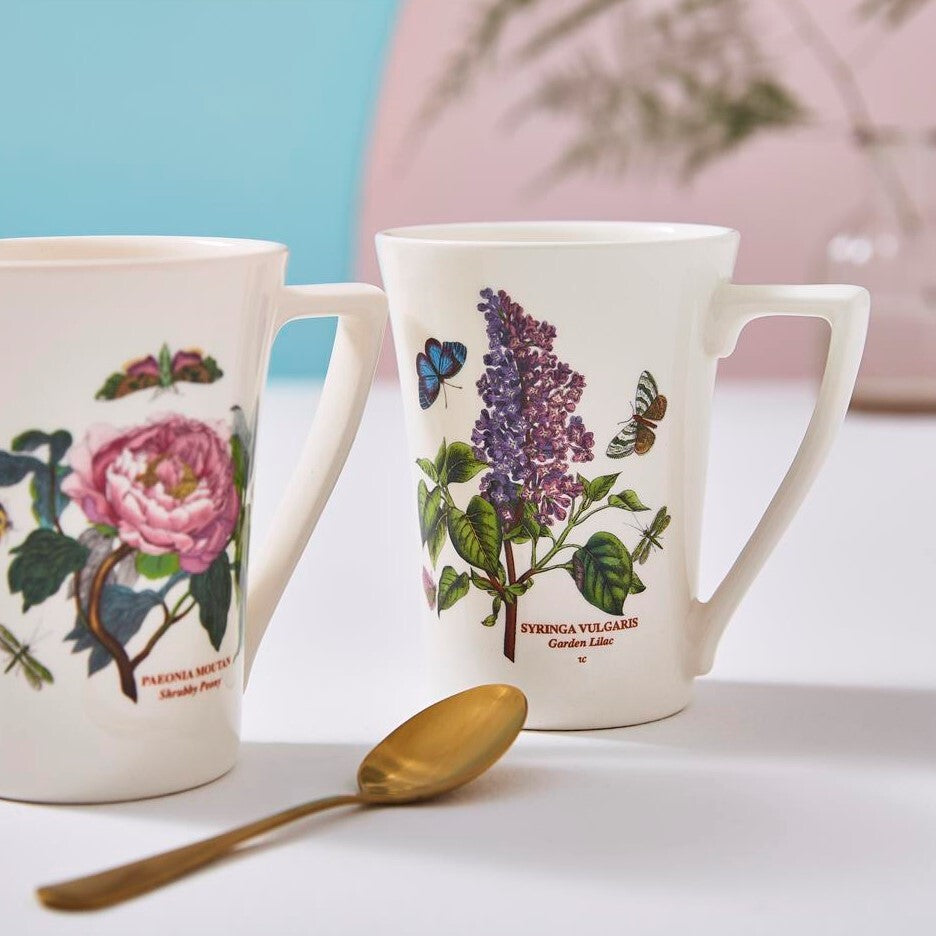 Portmeirion Botanic Garden - 0.28L Mandarin Mug (Boxed S/2) Assorted motifs