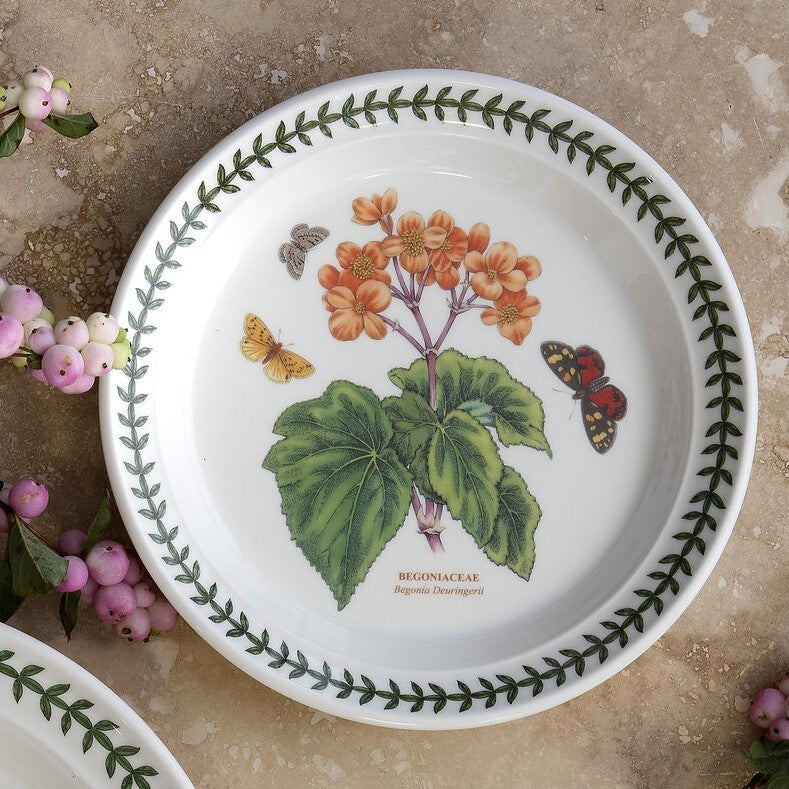 Portmeirion Botanic Garden - 21.5cm Entrée Plate Begonia