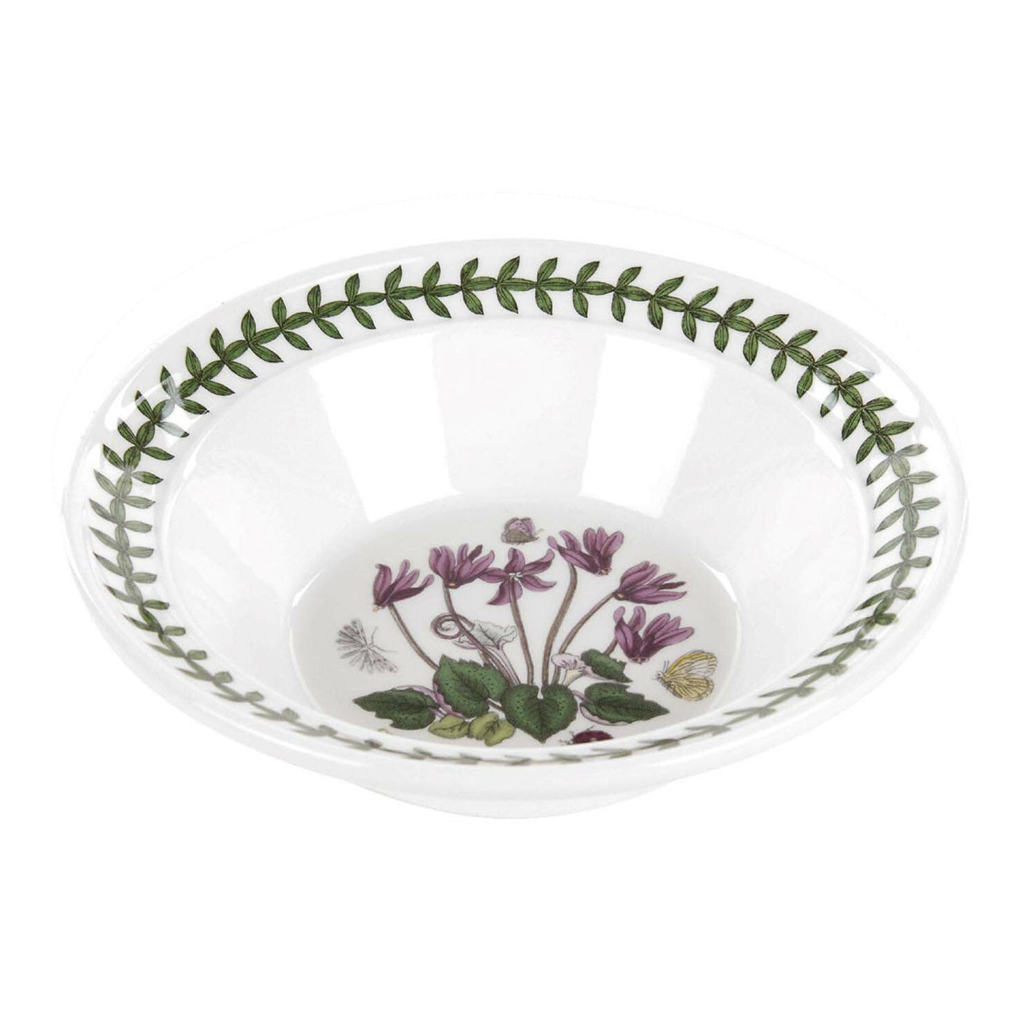 Portmeirion Botanic Garden - 16.25cm Oatmeal Bowl Cyclamen