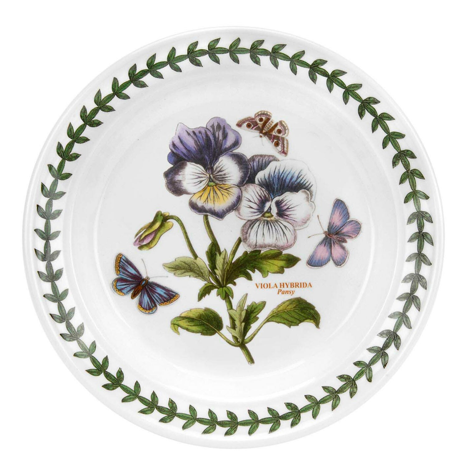 Portmeirion Botanic Garden - 18.5cm Bread & Butter Plate Pansy