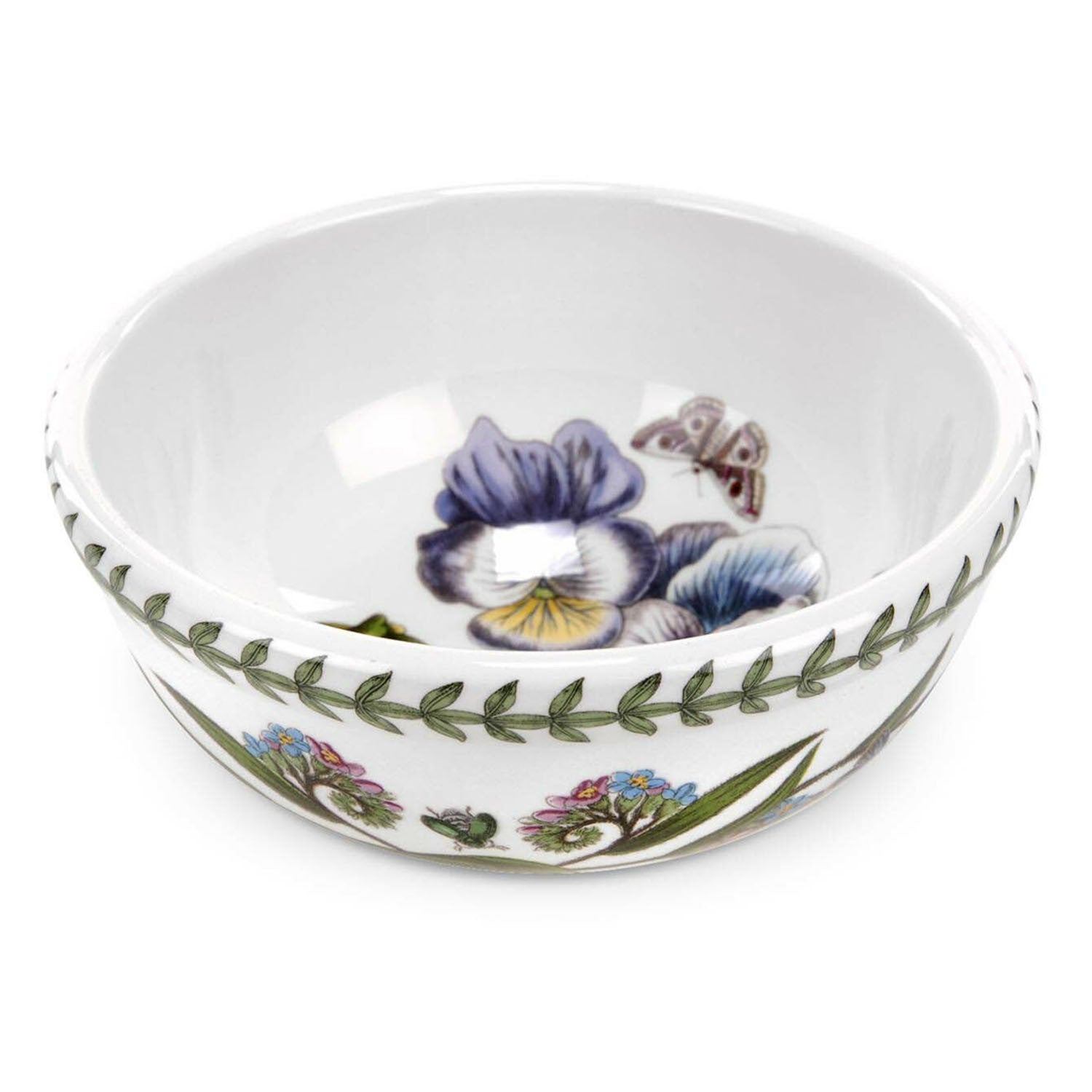 Portmeirion Botanic Garden - 14cm Fruit Salad Bowl Pansy