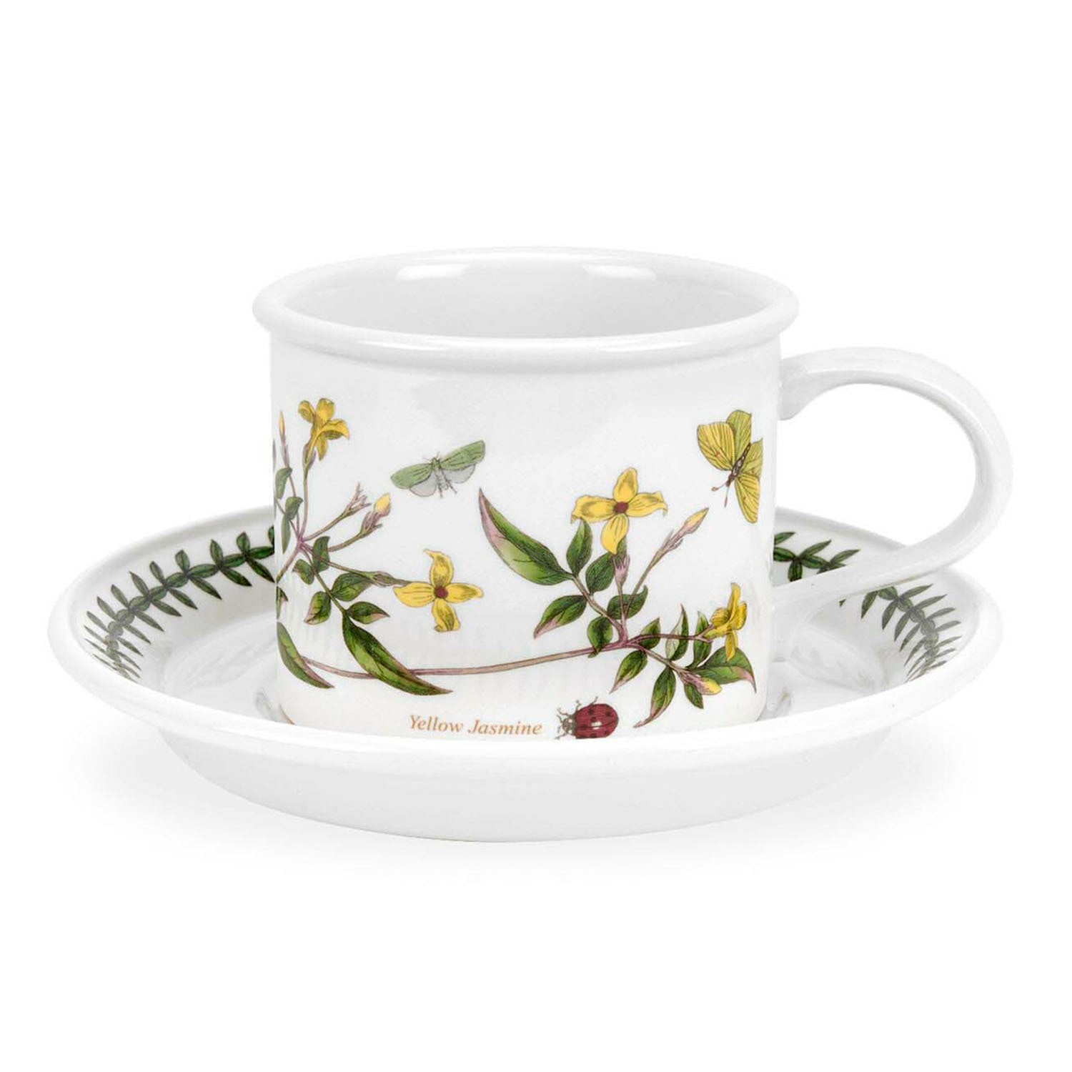 Portmeirion Botanic Garden - 0.26L Breakfast Tea Cup Only Yellow Jasmine