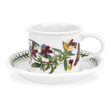 Portmeirion Botanic Garden - 0.26L Breakfast Tea Cup Only Heartsease