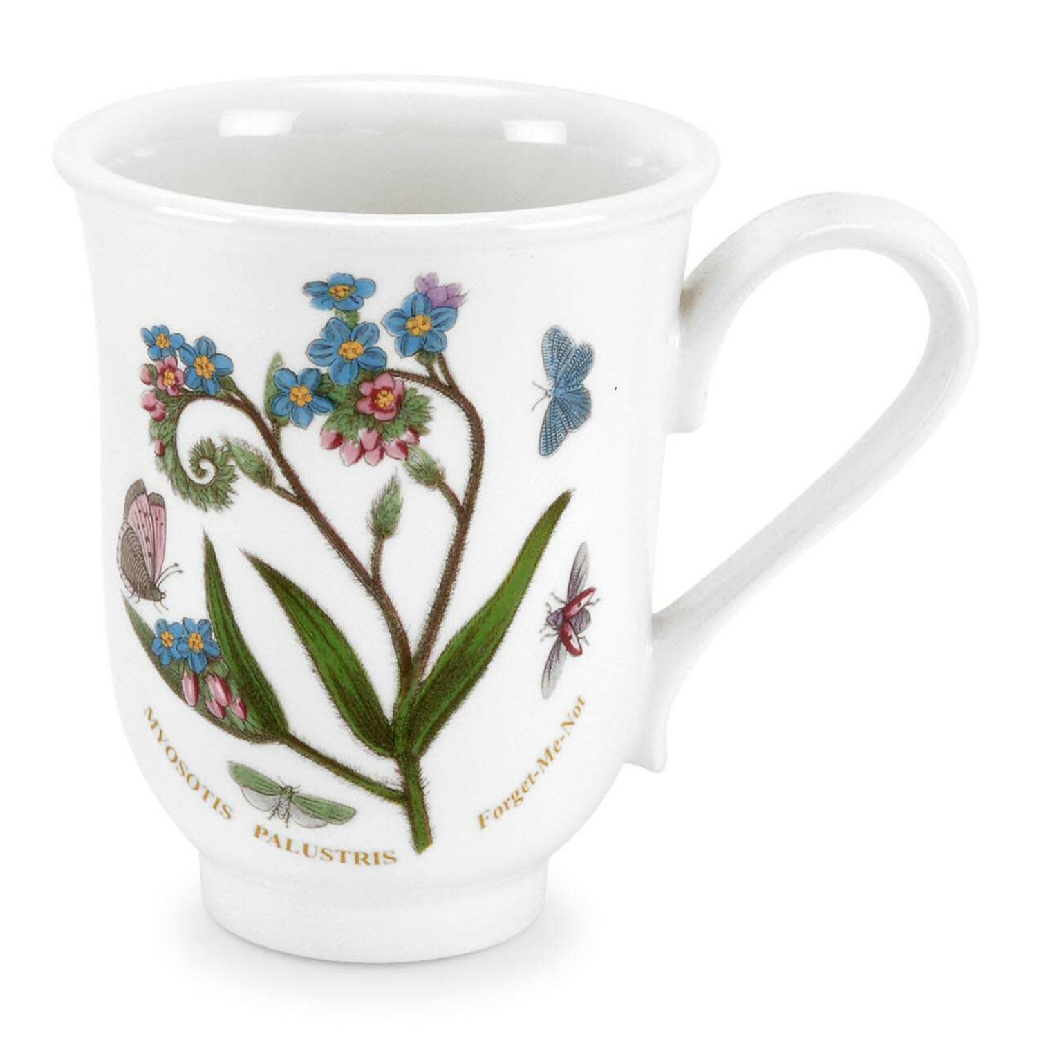 Portmeirion Botanic Garden - 0.28L Bell Beaker Mug Forget-Me-Not