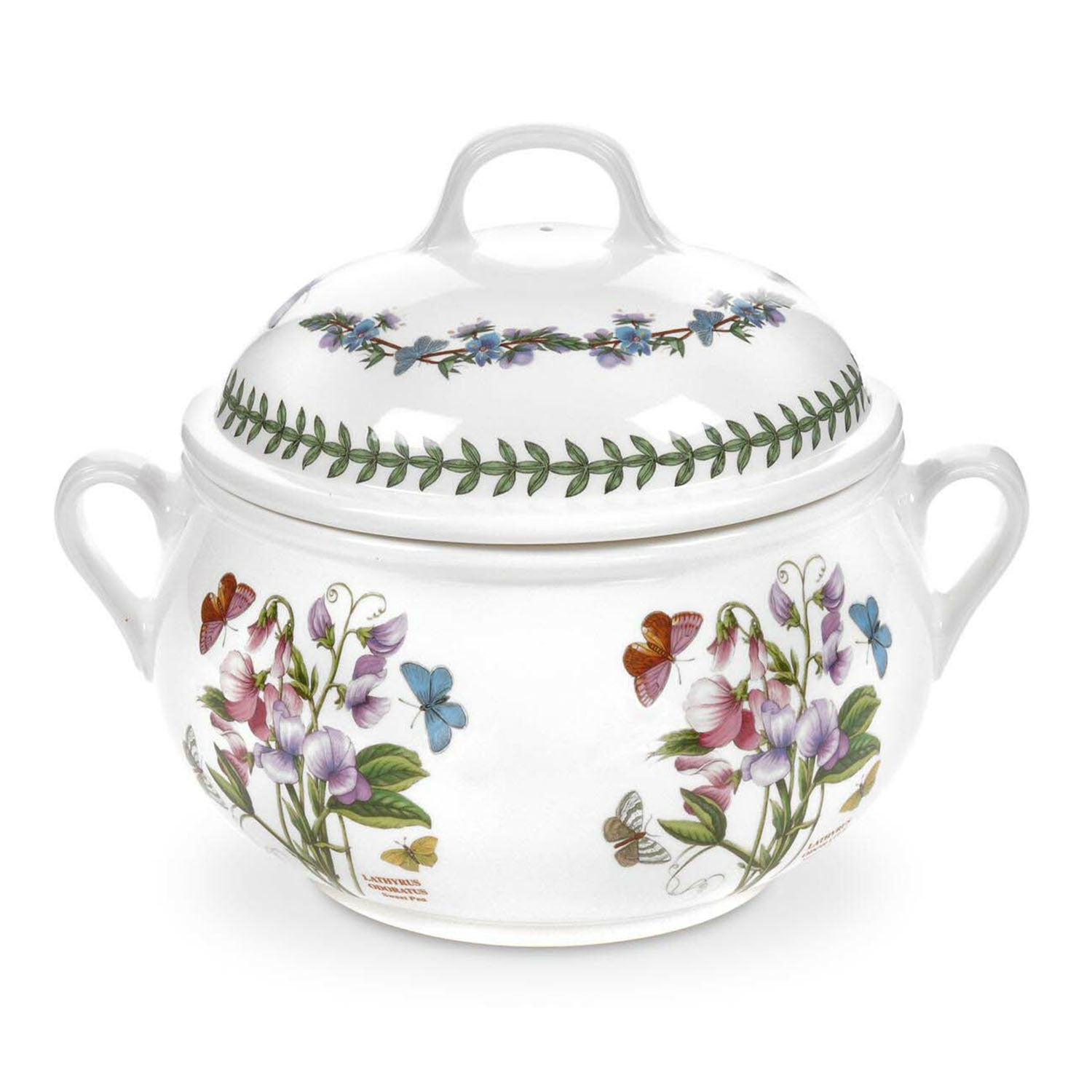Portmeirion Botanic Garden - 3.4L Covered Casserole Sweet Pea