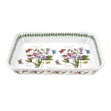 Portmeirion Botanic Garden - 36.5x26.5cm Lasagne Dish Sweet Pea