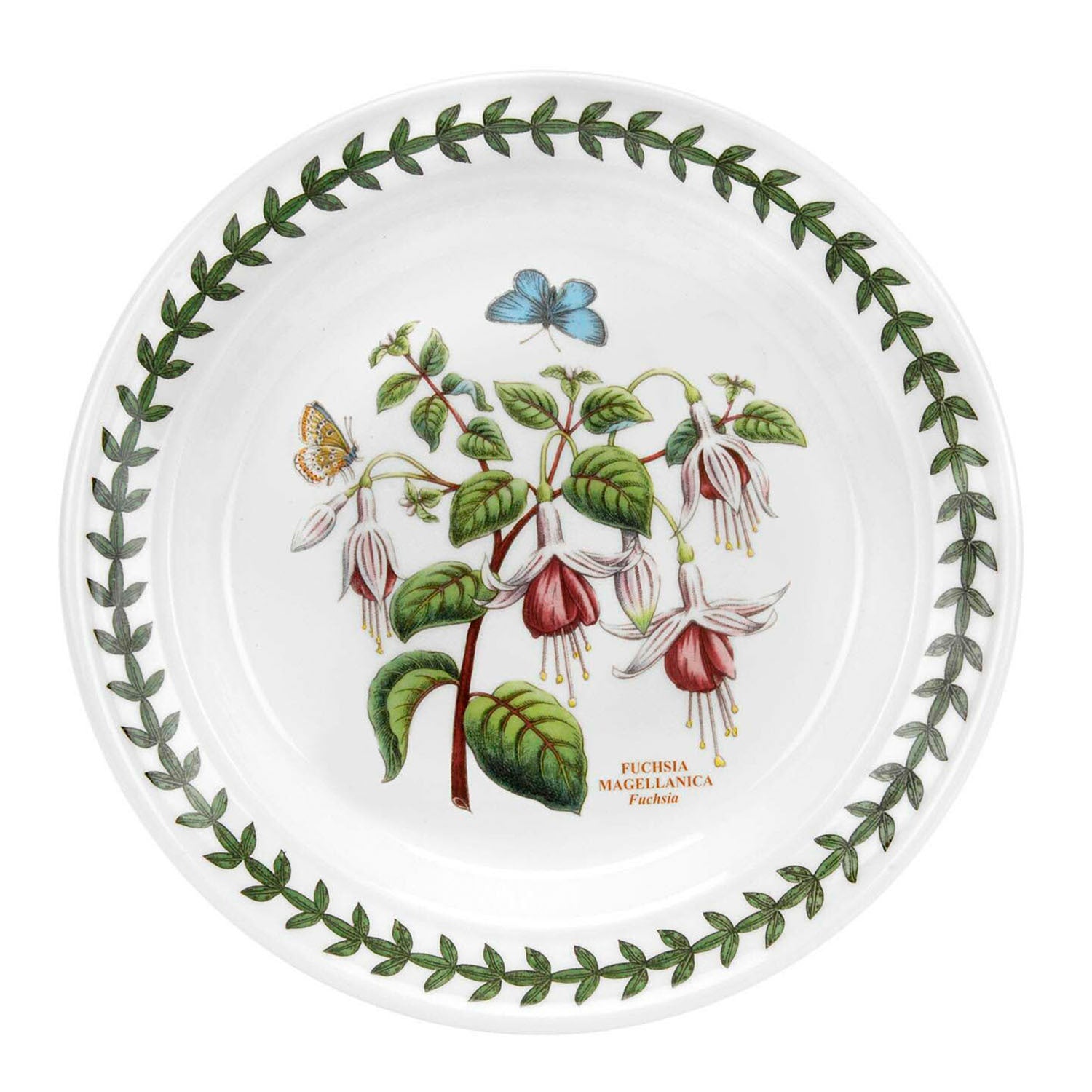 Portmeirion Botanic Garden - 18.5cm Bread & Butter Plate Fuchsia