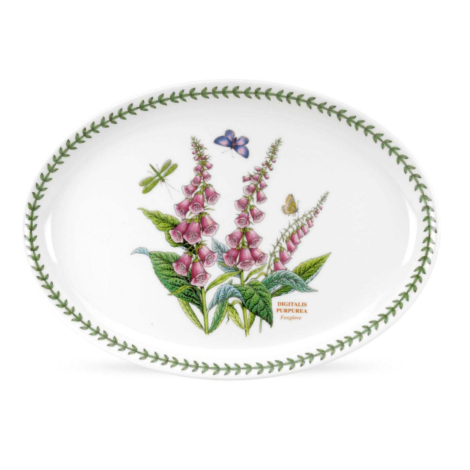 Portmeirion Botanic Garden - 32cm Oval Platter Foxglove