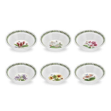 Portmeirion Exotic Botanic Garden - 16.25cm Oatmeal Bowl (S/6) Assorted motifs