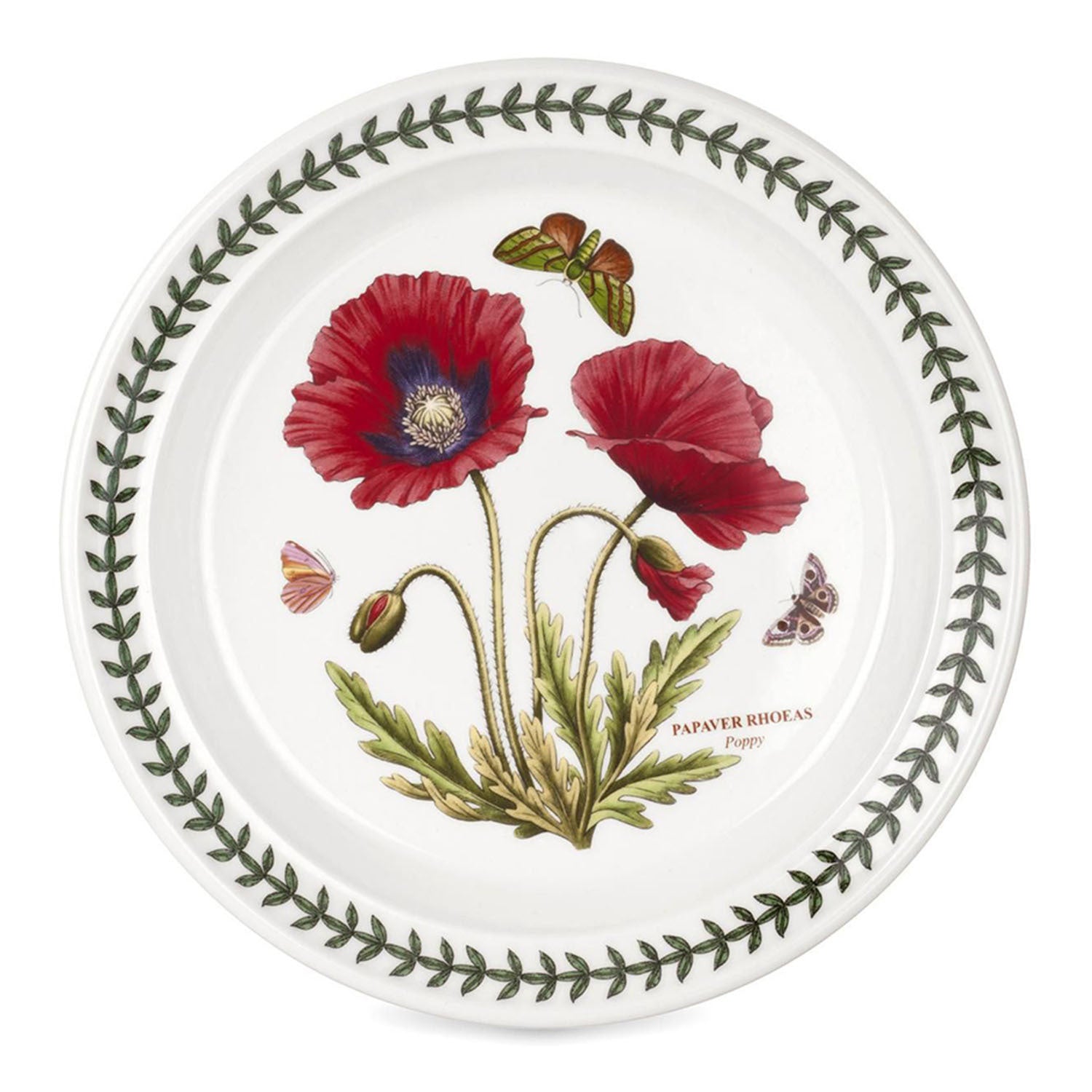 Portmeirion Botanic Garden - 21.5cm Entrée Plate Poppy