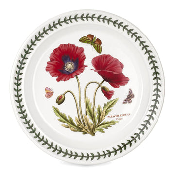Portmeirion Botanic Garden - 21.5cm Entrée Plate Poppy